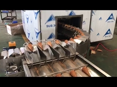 High capacity suger cone baking machine
