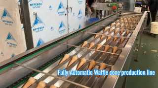 Weet jij hoe een volautomatische wafelkegelmachine een perfect wafelproduct maakt?