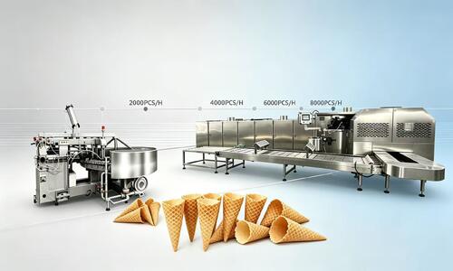 laatste bedrijfsblog over Hoe kies je de juiste ijshoorntjesmachine voor je productiecapaciteit!