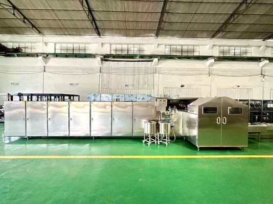 Goede prijs. Smart Automation productielijn voor consistente, perfecte suiker kegels, 53 stuks oven bakplaten met 6000 stuks per uur output online