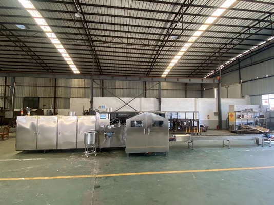 van de het Roomijskegel van 380V 16kg/H 135mm Regelbare de Productielijntemperatuur