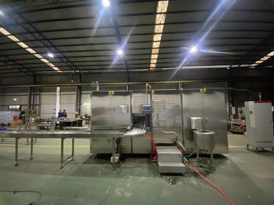 kwaliteit 115 mm 10 kg / u wafelkegel die machine arbeidsbesparend maakt Fabriek