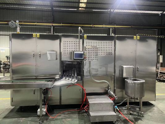 kwaliteit Perslucht 0,6 MPa Wafelkegel die machine 11-13 kg/u gasverbruik maakt Fabriek