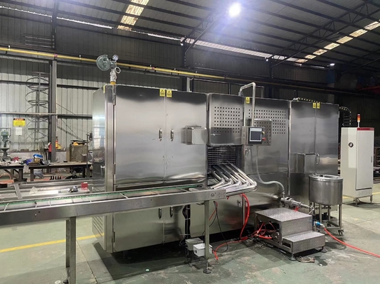5000pcs/H knapperige Wafelkegel die de Kegelmaker van het Machinegraan tot Ruimtebesparing maken