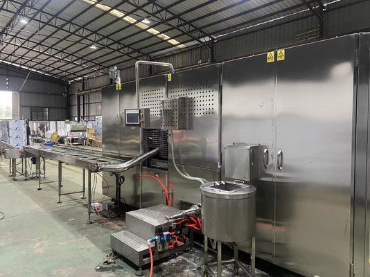kwaliteit 2.25KW 12000pcs/H wafer Cone Making Machine PLC gecontroleerd Fabriek