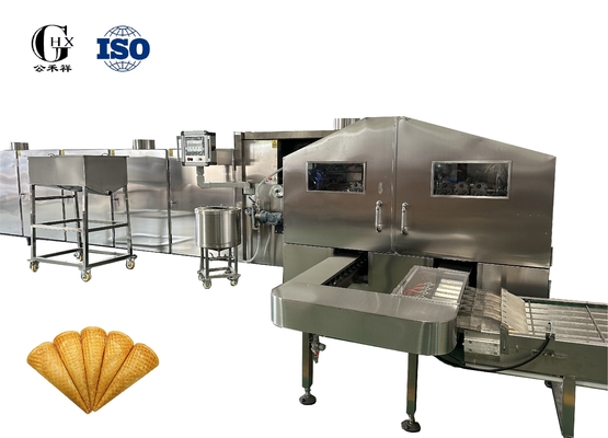 Volledig automatische ijsbakmachine perfect voor commerciële suikerconusproductielijn
