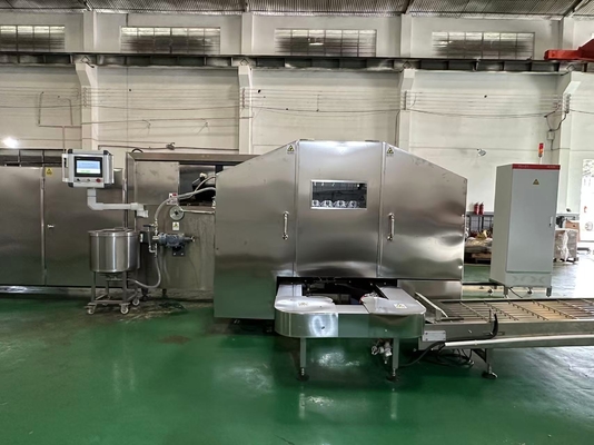 Goede prijs. Volautomatische mini-suikerkegelmachine 10000 stuks per uur voor chocoladevulling, chocolade + biscuit snackvulling online