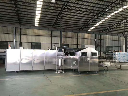 de Fabriek van het de Snackvoedsel van 5000kg 3.37Kw 380V Sugar Cone Making Machine For