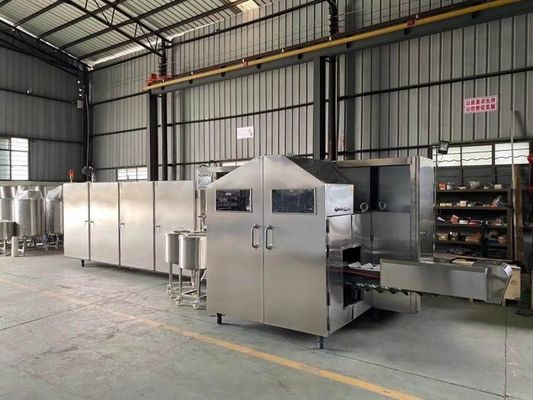 Goede prijs. De Kegelmachine Sugar Cone Production Line van het 17,5 Graad Volledige Automatische Roomijs online