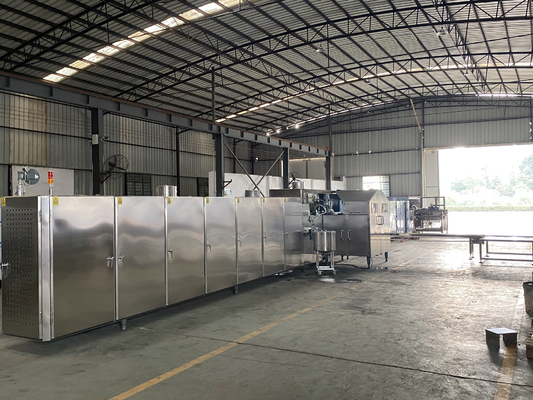 Goede prijs. van het het Roomijswafeltje van 7500pcs/H 4.37kw van de de Kegelmachine PLC van Schneider Controle online
