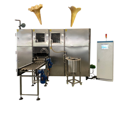 5000pcs/h knapperige Wafelkegel die de Kegelmaker maken van het Machinegraan