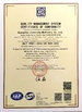 China Guang Zhou Jian Xiang Machinery Co. LTD certificaten